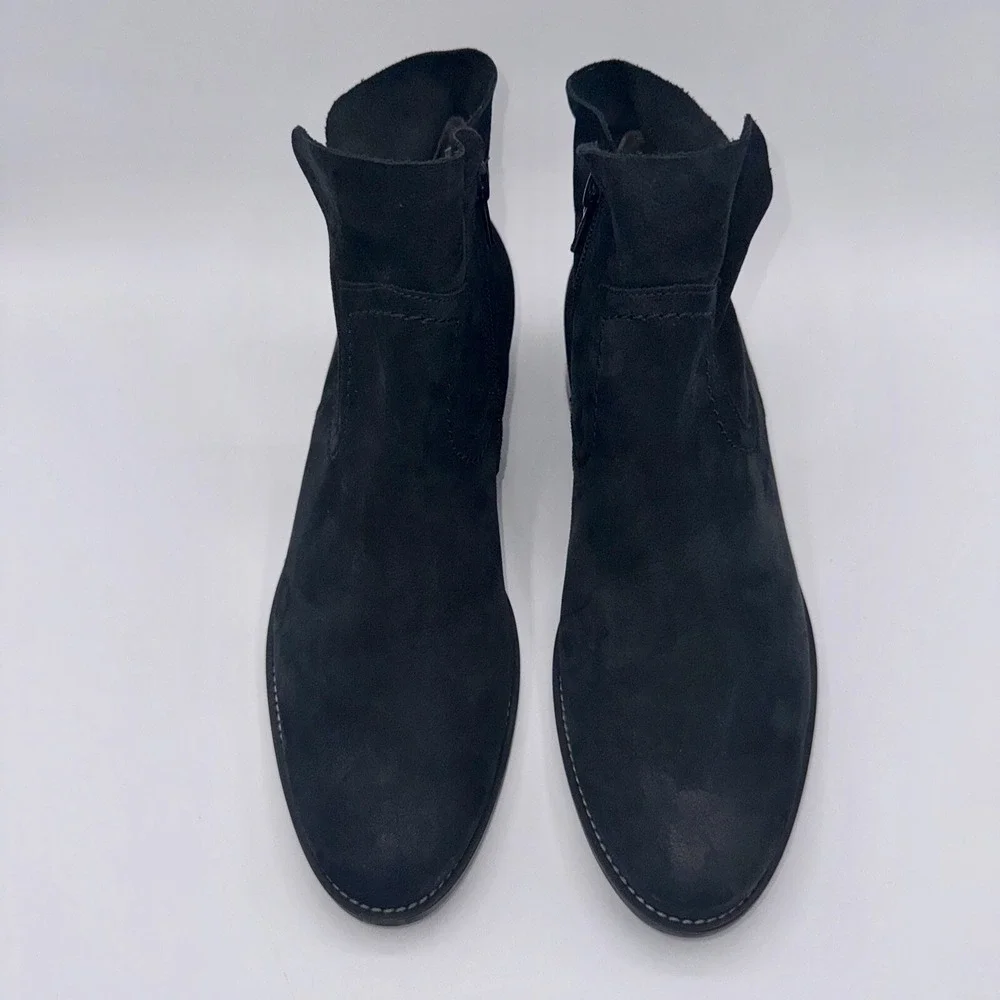 Paul Green Boston Boots‎ Womens Size 7.5 UK 5 Black Leather